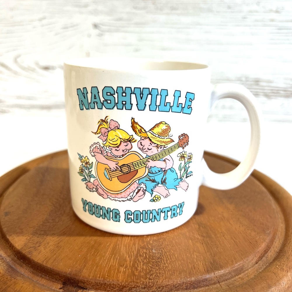 Vintage Nashville mug cup young country